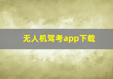 无人机驾考app下载