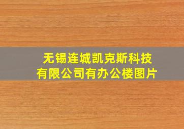 无锡连城凯克斯科技有限公司有办公楼图片