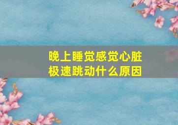 晚上睡觉感觉心脏极速跳动什么原因