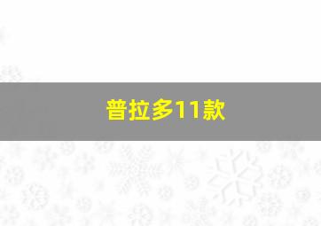 普拉多11款