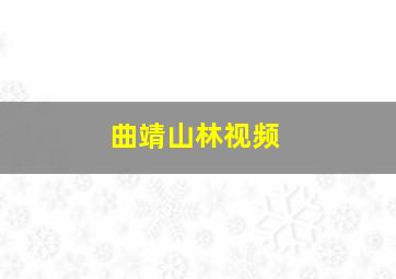 曲靖山林视频