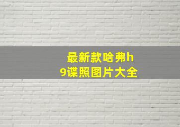 最新款哈弗h9谍照图片大全