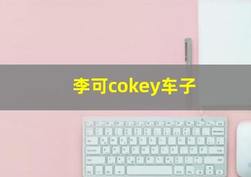 李可cokey车子