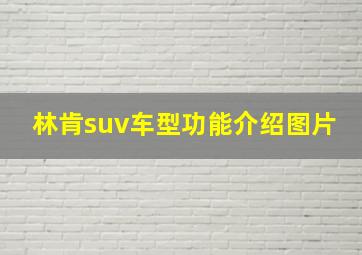 林肯suv车型功能介绍图片