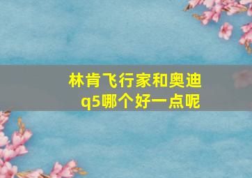 林肯飞行家和奥迪q5哪个好一点呢