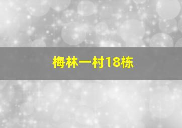 梅林一村18栋