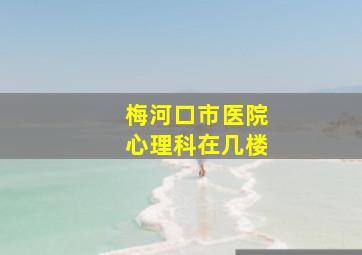 梅河口市医院心理科在几楼