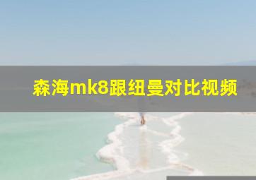 森海mk8跟纽曼对比视频