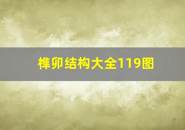 榫卯结构大全119图