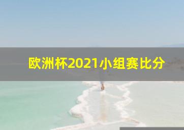 欧洲杯2021小组赛比分