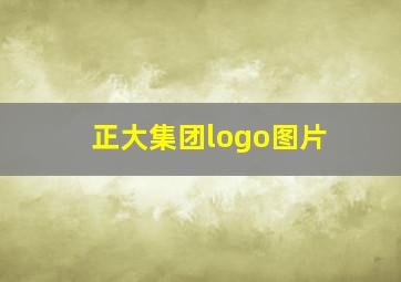 正大集团logo图片