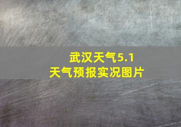 武汉天气5.1天气预报实况图片