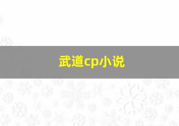 武道cp小说