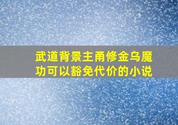 武道背景主甬修金乌魔功可以豁免代价的小说