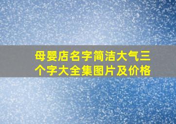 母婴店名字简洁大气三个字大全集图片及价格