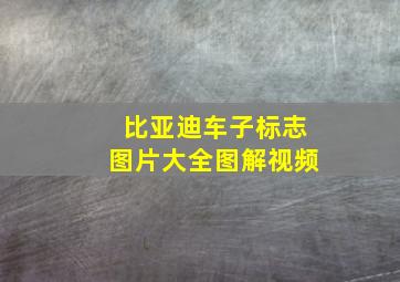 比亚迪车子标志图片大全图解视频