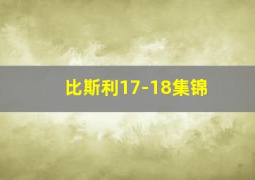 比斯利17-18集锦