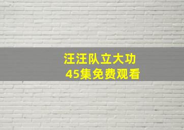 汪汪队立大功45集免费观看