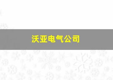 沃亚电气公司