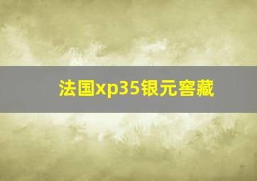 法国xp35银元窖藏