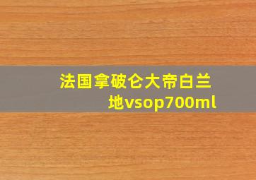 法国拿破仑大帝白兰地vsop700ml