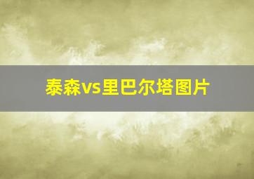 泰森vs里巴尔塔图片