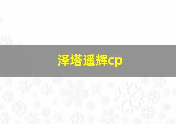 泽塔遥辉cp