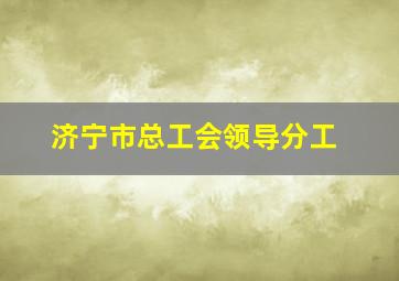 济宁市总工会领导分工