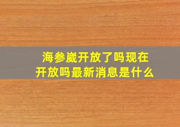 海参崴开放了吗现在开放吗最新消息是什么