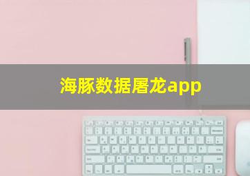 海豚数据屠龙app