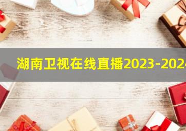 湖南卫视在线直播2023-2024