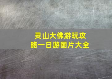 灵山大佛游玩攻略一日游图片大全