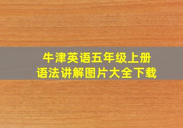 牛津英语五年级上册语法讲解图片大全下载