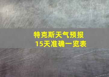 特克斯天气预报15天准确一览表