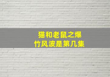 猫和老鼠之爆竹风波是第几集