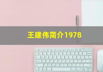 王建伟简介1978