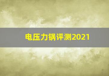 电压力锅评测2021