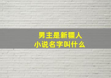 男主是新疆人小说名字叫什么