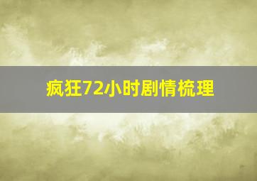 疯狂72小时剧情梳理