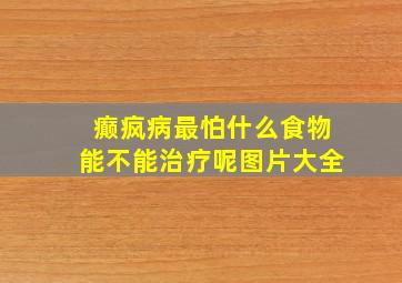 癫疯病最怕什么食物能不能治疗呢图片大全