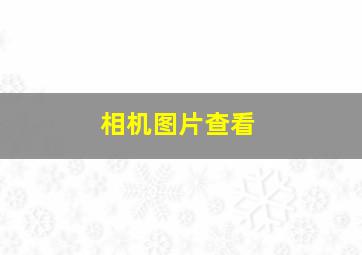 相机图片查看