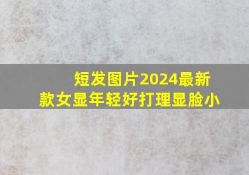 短发图片2024最新款女显年轻好打理显脸小