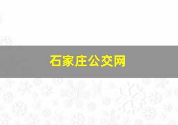 石家庄公交网