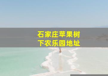 石家庄苹果树下农乐园地址