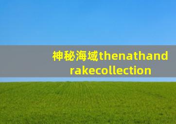 神秘海域thenathandrakecollection