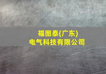 福图泰(广东)电气科技有限公司