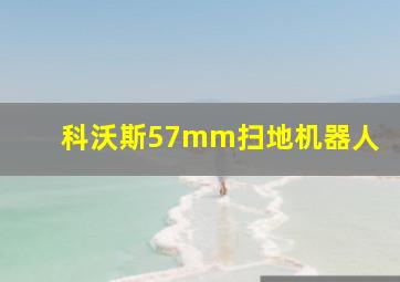 科沃斯57mm扫地机器人