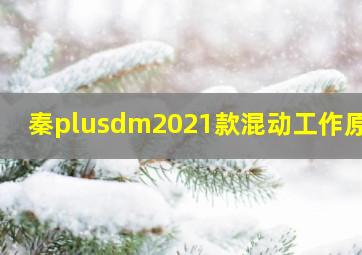 秦plusdm2021款混动工作原理