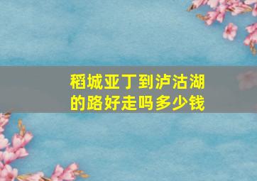 稻城亚丁到泸沽湖的路好走吗多少钱