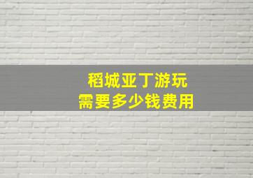 稻城亚丁游玩需要多少钱费用